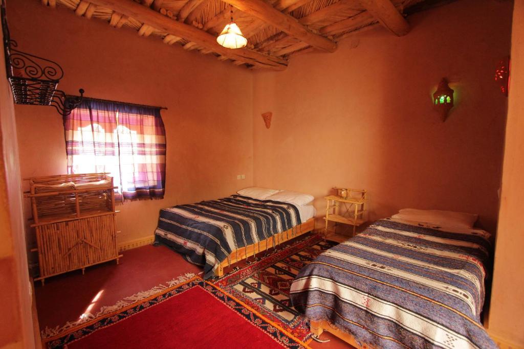 Maison d'Hôtes Agdal Telouet Tiguidert Quarto foto